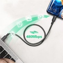 CABLE TIPO C A TIPO C 100W QUICK PD